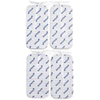 4 Electrodos parches grandes - 10x5 cm - Entrenamiento EMS y terapia de dolor TENS - axion